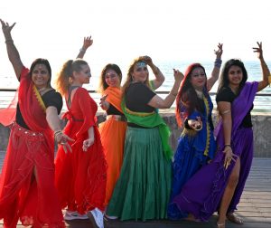 ריקוד לאירוע הודי מסורתי